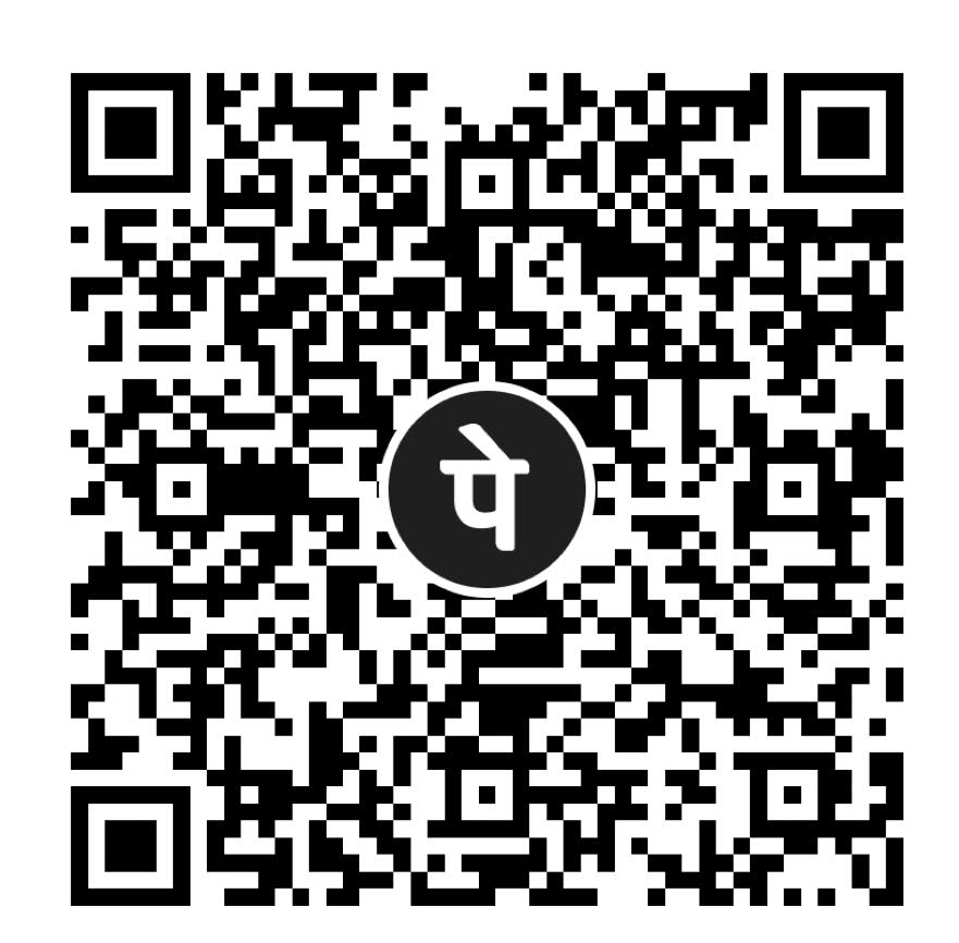 PhonePe QR — send any amount
